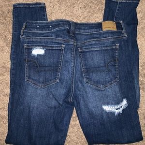 American eagle skinny jeans!!